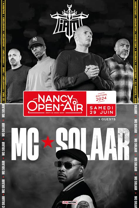 IAM + MC Solaar @ Nancy Open Air • 29/06/24 .